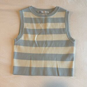 NWOT Zara Striped Sweater Top